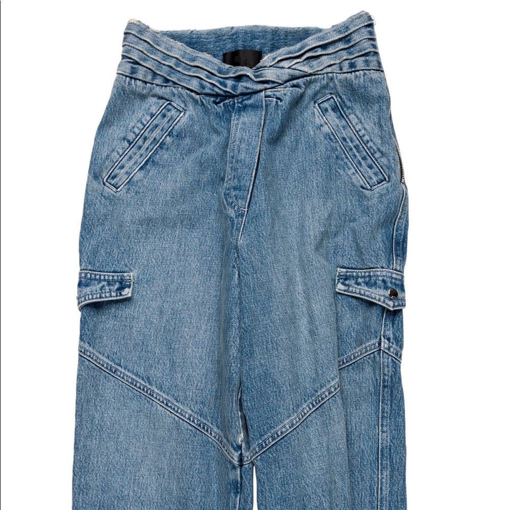 RtA denim high rise jeans